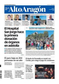 EN EL ALTO ARAGÓN COMO CIERRE DE LA SEMANA SANTA
